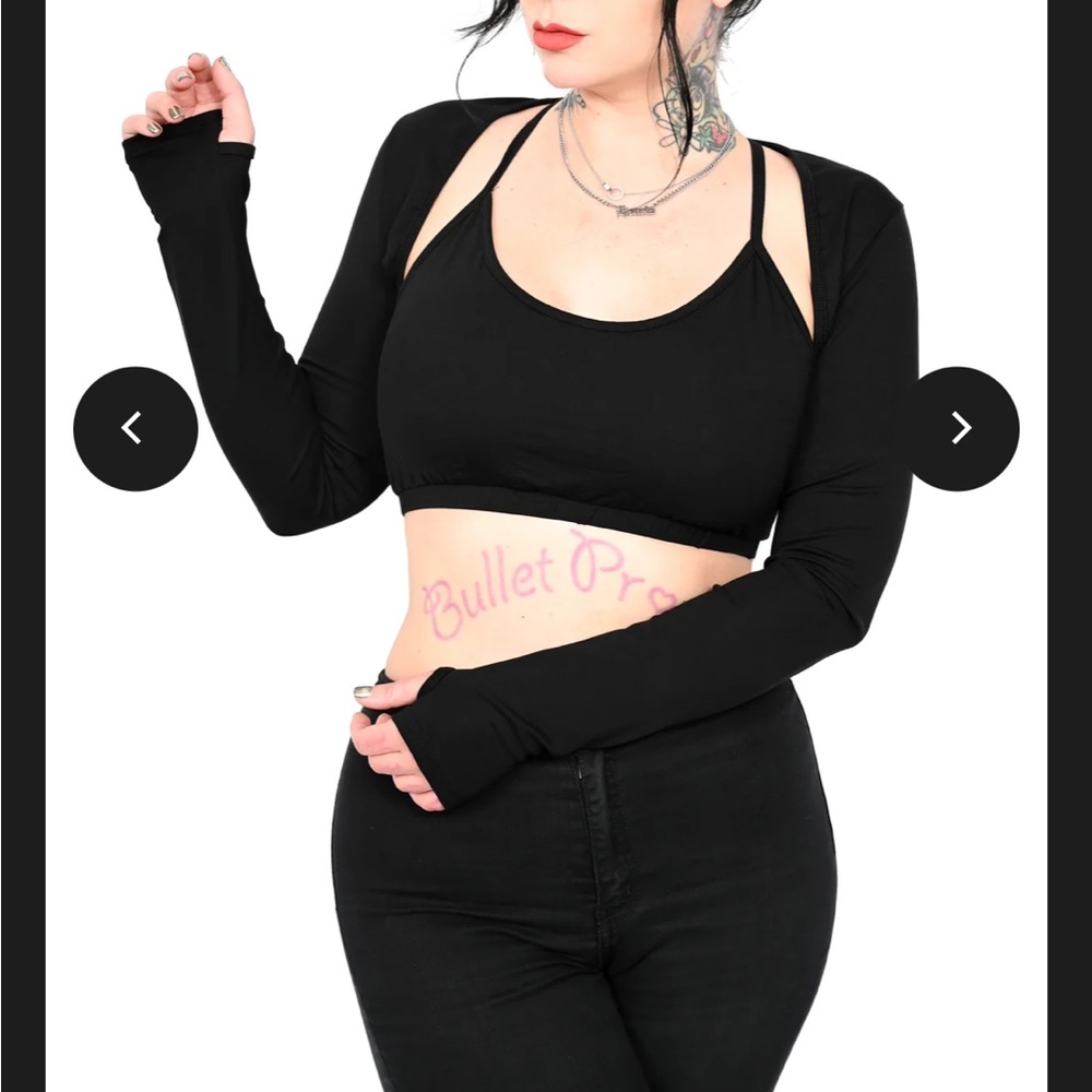 Signature Bolero With Thumb Holes